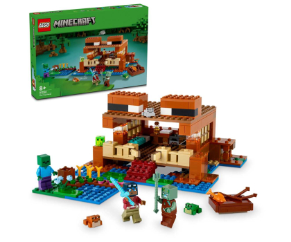 Klocki LEGO® LEGO Minecraft 21256 Żabi domek